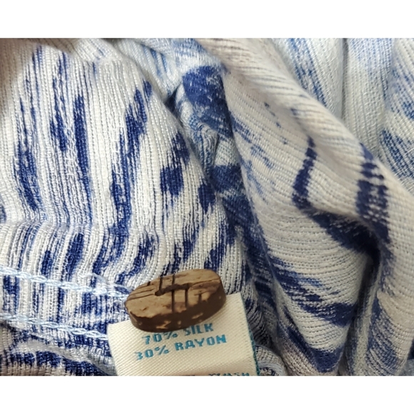 💗Roundtree & tree silk blend tropical shirt big - Picture 10 of 10